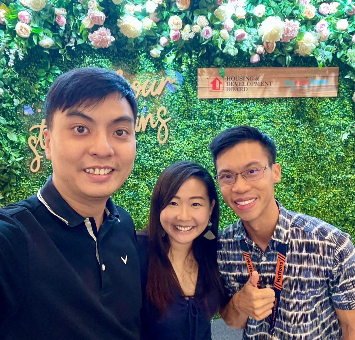 Wilfred with a Compassvale seller, moved to Twin Waterfalls
